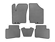 Kia Forte 2008–2024 EVA Floor Mats (2008-2012, Gray) photo 1