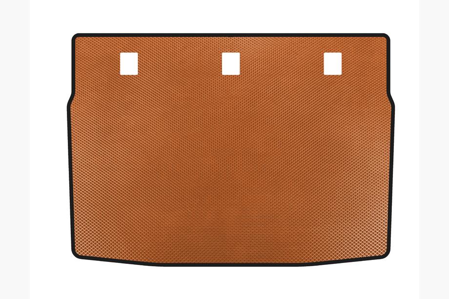 Kia Forte 2008–2024 EVA Trunk Mat (2008-2012, Orange) Image