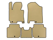 Kia Forte 2008–2024 EVA Floor Mats (2012-2016, Beige) photo 1
