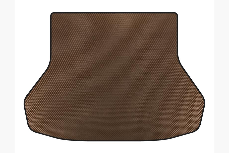 Kia Forte 2008–2024 EVA Trunk Mat (2012-2016, Brown) Image