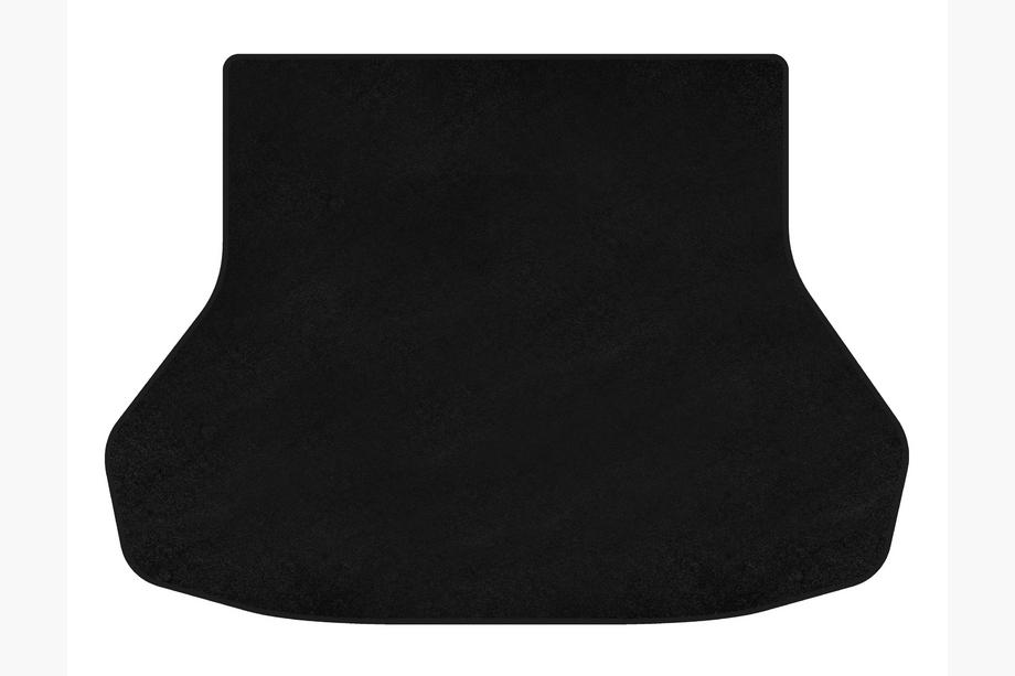 Kia Forte 2008–2024 Premium Textile Trunk Mat (2012-2016, Black) Image