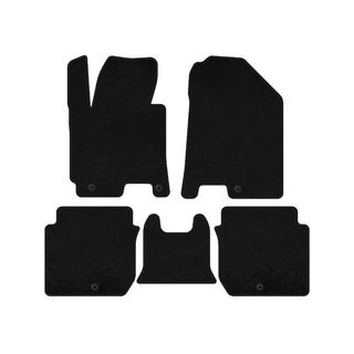 Premium Textile Floor Mats (2016-2018, Black) photo 1