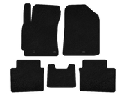 Kia Forte 2008–2024 Textile Floor Mats Premium (2018-2021, Black) photo 1