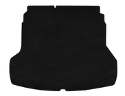 Kia Forte 2008–2024 Premium Textile Trunk Mat (2018-2021, Black) photo 1