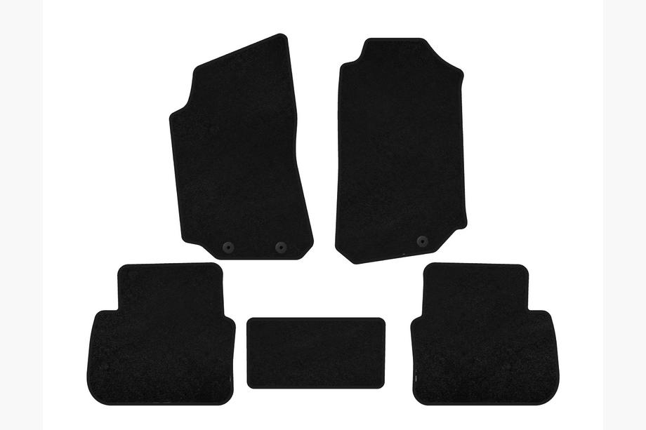 Saab 9-5 1997-2010 Textile Floor Mats Classic (black) Image