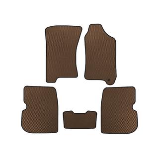EVA Car Mats (Right-Hand Drive, Brown)