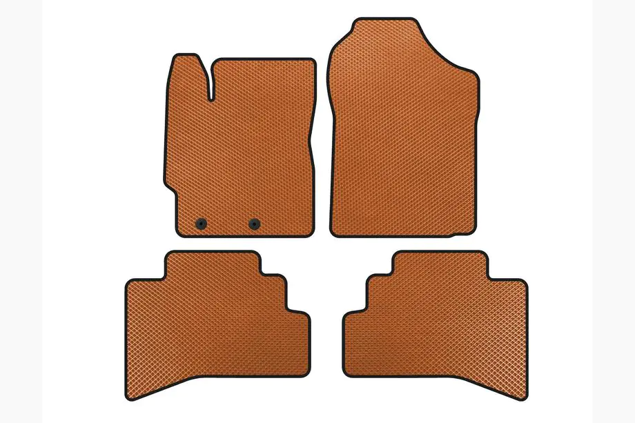 Toyota Prius C 2012-2019 EVA Floor Mats (Orange) Image