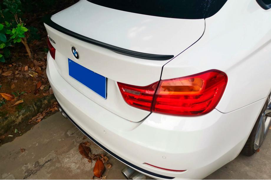 BMW 4 Series F32/F33/F36 2012-2020 P-Style Spoiler (for F32, Gloss Black) Image
