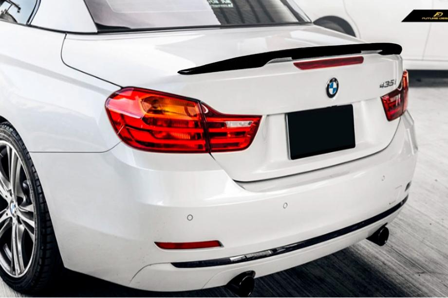 BMW 4 Series F32/F33/F36 2012-2020 P-Style Spoiler (for F33, Gloss Black) Image