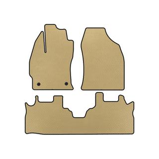 EVA Floor Mats (2 Rows, Beige)
