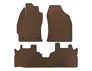 Toyota Prius EVA Floor Mats (2 Rows, Brown) photo 1