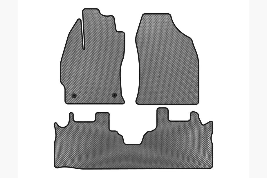 Toyota Prius EVA Floor Mats (2 Rows, Gray) Image