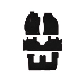 Textile Floor Mats Premium (3 Rows, Black) photo 1
