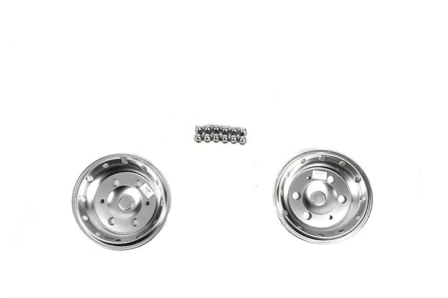 Iveco Daily 2014- Front Stainless Steel Hubcaps OEM (2 pcs) Photo 5