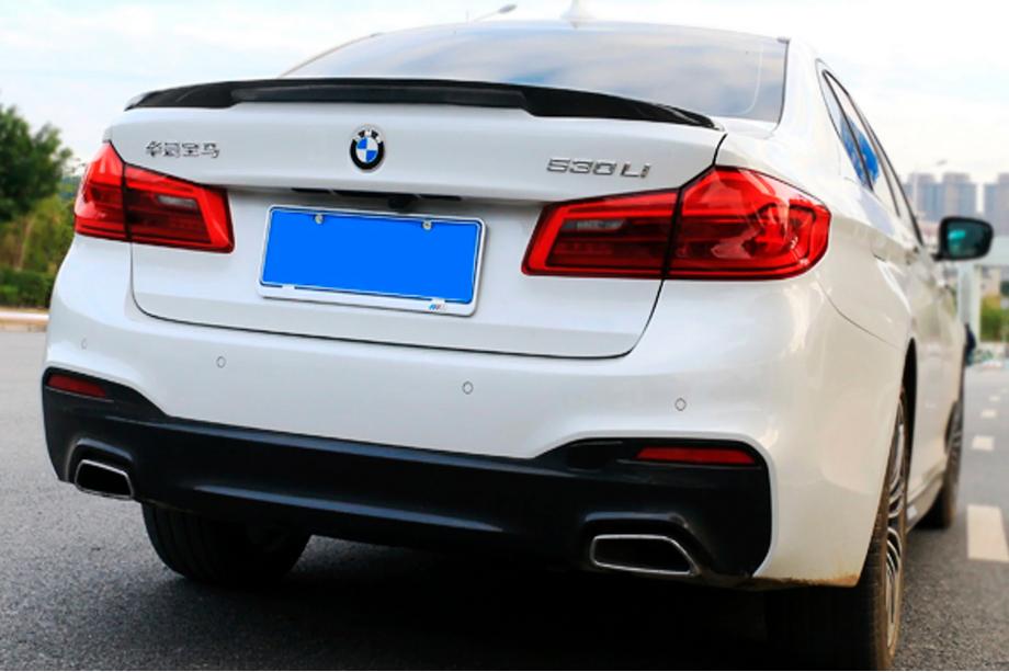 BMW 5 Series G30/G31 2017–2023 P-Style Spoiler (Gloss Black) Image