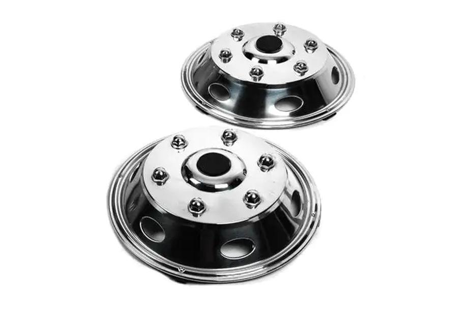 Mercedes Sprinter W906 2006–2018 Front stainless steel hubcaps Exclusive V1 R16 Photo 1