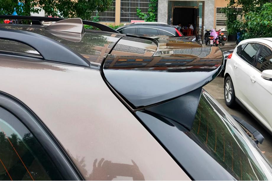 BMW X5 E70 2007-2013 Spoiler (Gloss Black) Photo 1