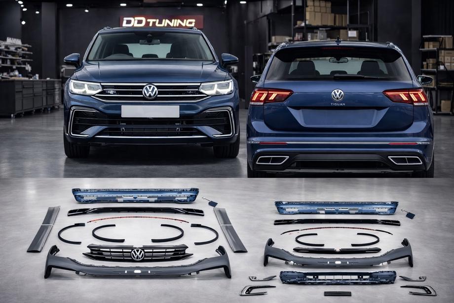 Volkswagen Tiguan 2016-2023 R-Line Full Body Kit (for 2021-2023) Image