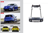 Volkswagen Golf 8 2019- R Full Body Kit photo 1