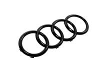 Audi Front Audi Black Emblem (285 mm x 100 mm) photo 3