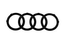 Audi Front Audi Black Emblem (285 mm x 100 mm) photo 4