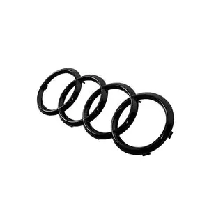 Front Audi Black Emblem (285 mm x 100 mm) photo 2
