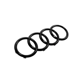 Front Audi Black Emblem (285 mm x 100 mm) photo 3