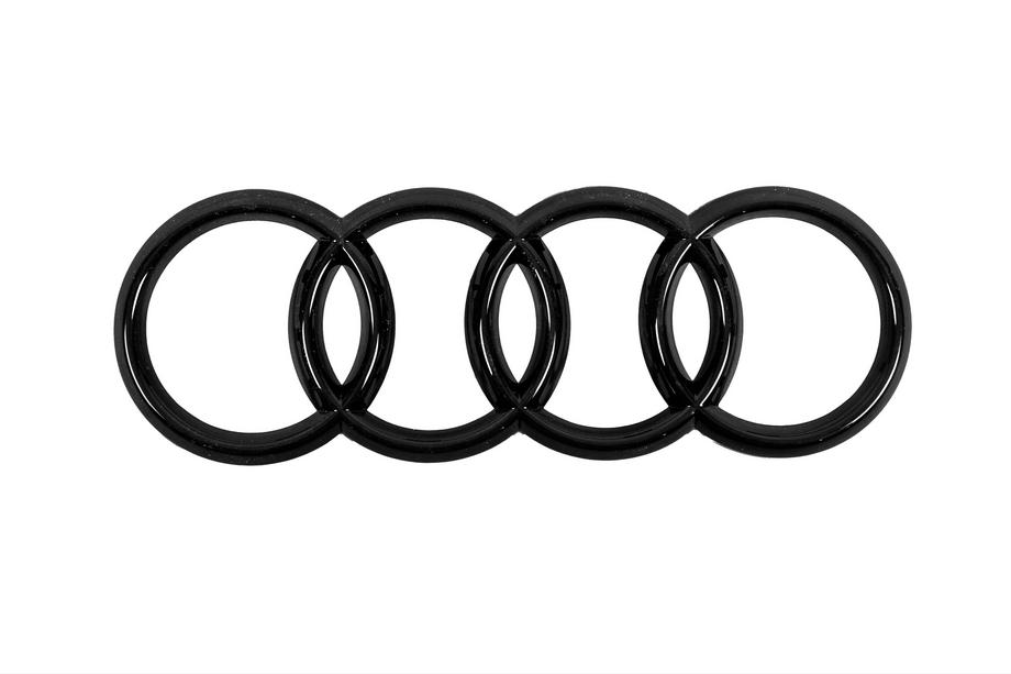 Audi Front Audi Black Emblem (285 mm x 100 mm) Image