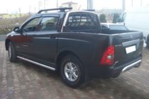SsangYong Action 2005-2018 Side Bars (2 pcs, Stainless Steel) photo 2