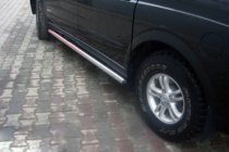 SsangYong Action 2005-2018 Side Bars (2 pcs, Stainless Steel) photo 1