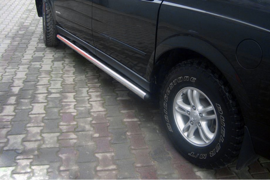 SsangYong Action 2005-2018 Side Bars (2 pcs, Stainless Steel) Image
