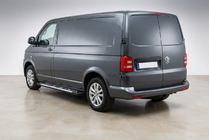 Volkswagen T5 2010-2015 Side Steps Sunrise (2 pcs, Aluminum) Short Wheelbase photo 1