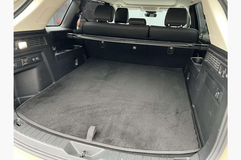 Mazda CX-70 2024- yy Premium Textile Trunk Mat (Black) Image