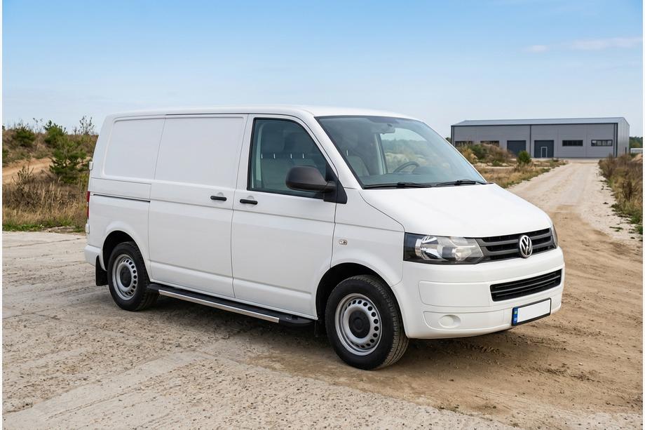 Volkswagen T5 2010-2015 Side Steps RedLine V1 (2 pcs, Aluminum) Long Wheelbase Image