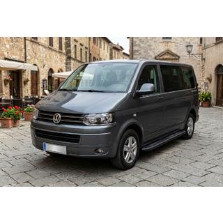 Side Steps Bosphorus Black (2 pcs, Aluminum) Volkswagen T5 2010-2015 photo 1