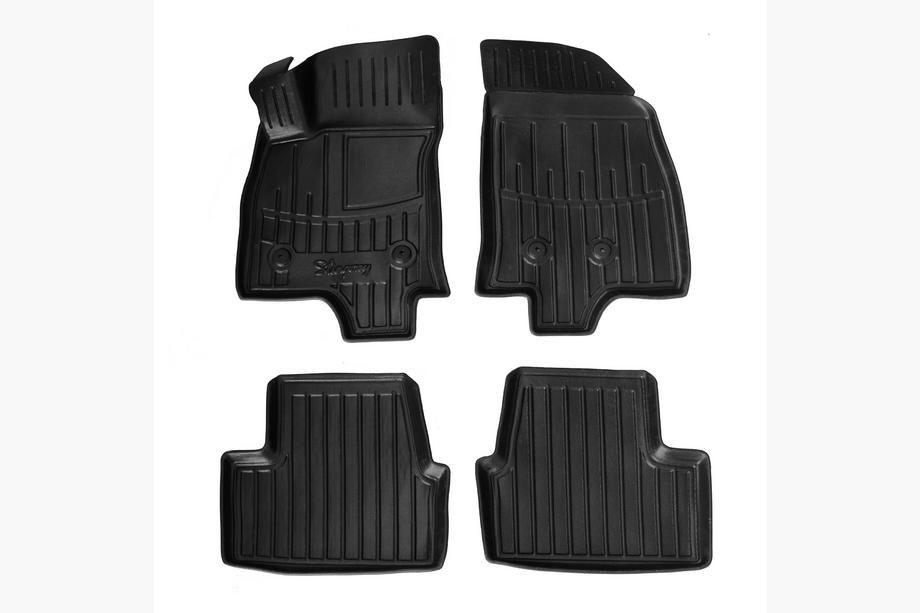 Chevrolet Volt 2016-2019 Stingray 3D Rubber Floor Mats (4 pcs) Image