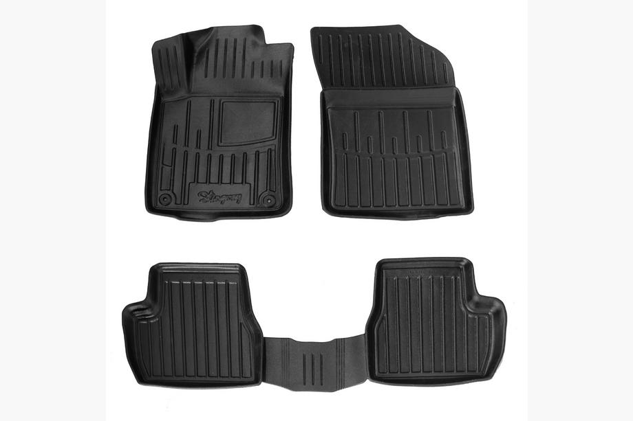Citroen C-3 2009–2016 Stingray 3D Rubber Floor Mats (4 pcs) Image