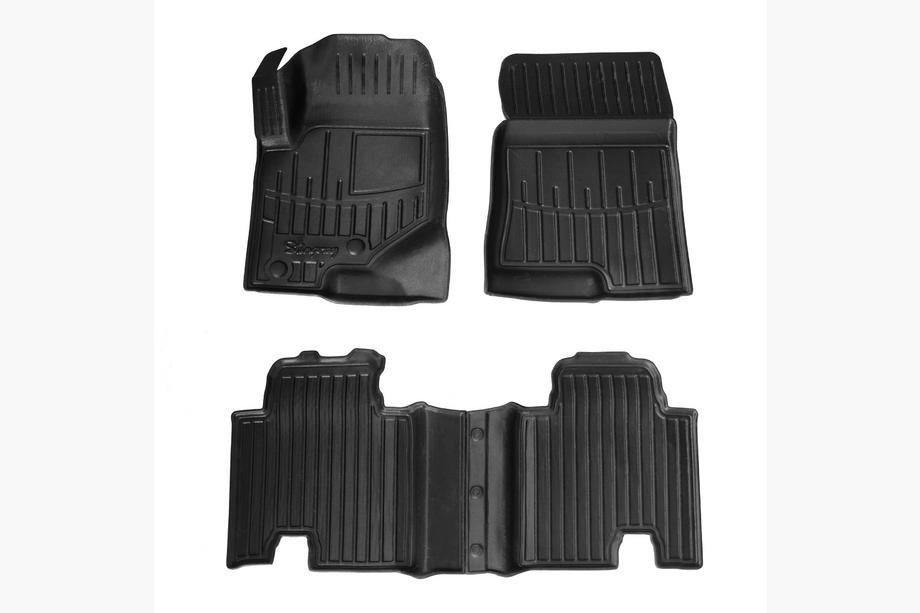 SsangYong Musso II 2018– Stingray 3D Rubber Floor Mats (4 pcs) Image