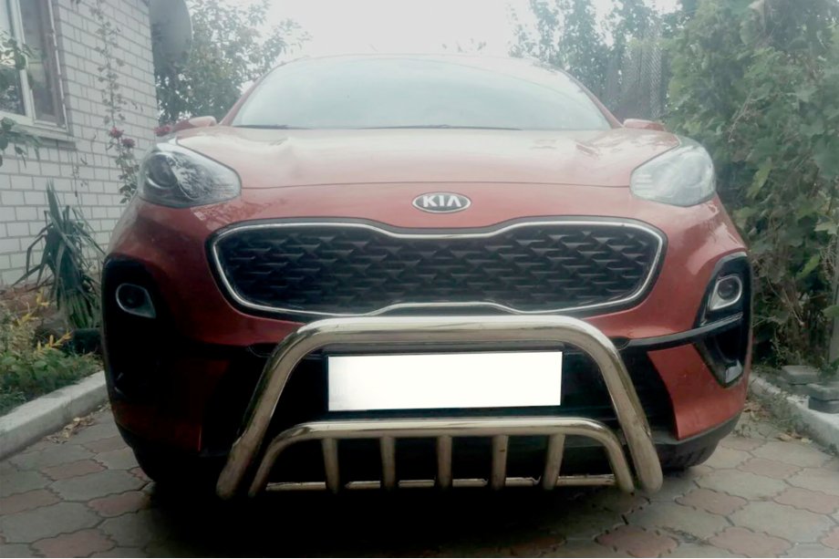 Kia Sportage 2015-2021 Front Bar WT002 (Stainless Steel) Image
