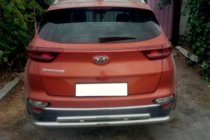 Kia Sportage 2015-2021 Rear Guard AK002-2 (Stainless Steel) photo 1