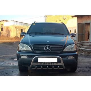 Bull Bar WT004 (Stainless Steel) Mercedes ML W163 1997-2005 photo 2