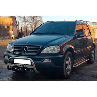 Bull Bar WT004 (Stainless Steel) Mercedes ML W163 1997-2005 photo 3