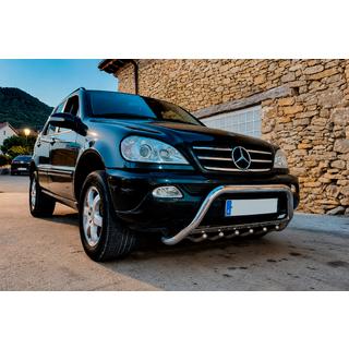 Bull Bar WT004 (Stainless Steel) Mercedes ML W163 1997-2005 photo 1