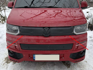 Volkswagen T5 2010-2015 Winter cover for upper grille photo 1