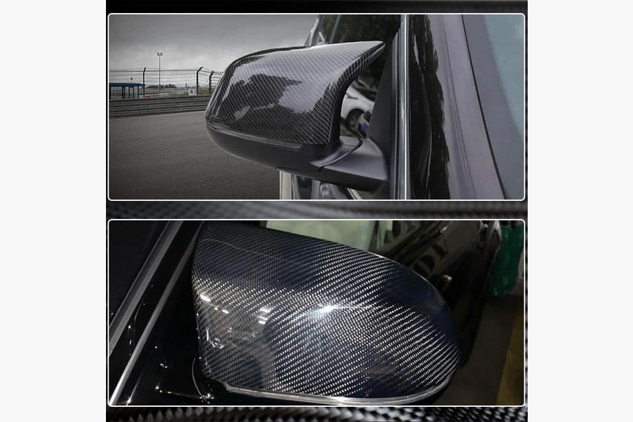 BMW X3 F25 2011-2018 Mirror Covers M-Look (2014-2018, Carbon) Photo 1