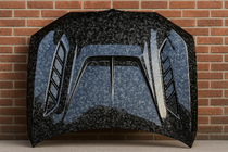 BMW X7 G07 2019- Hood (Forged Carbon) photo 2