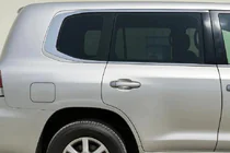 Lexus LX570/450d 2008-2022 Full Window Trim Design 2025 (2008-2015, Stainless Steel) photo 2