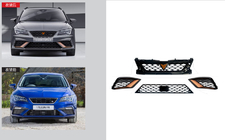 Seat Leon 2013-2020 Cupra R Grille Set (For 2017-2020 FR) photo 1