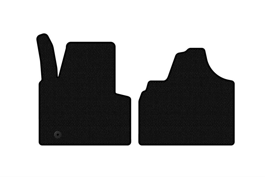 Citroen Jumpy 2007–2017 Rubber Floor Mats Carsuit (Black) Image