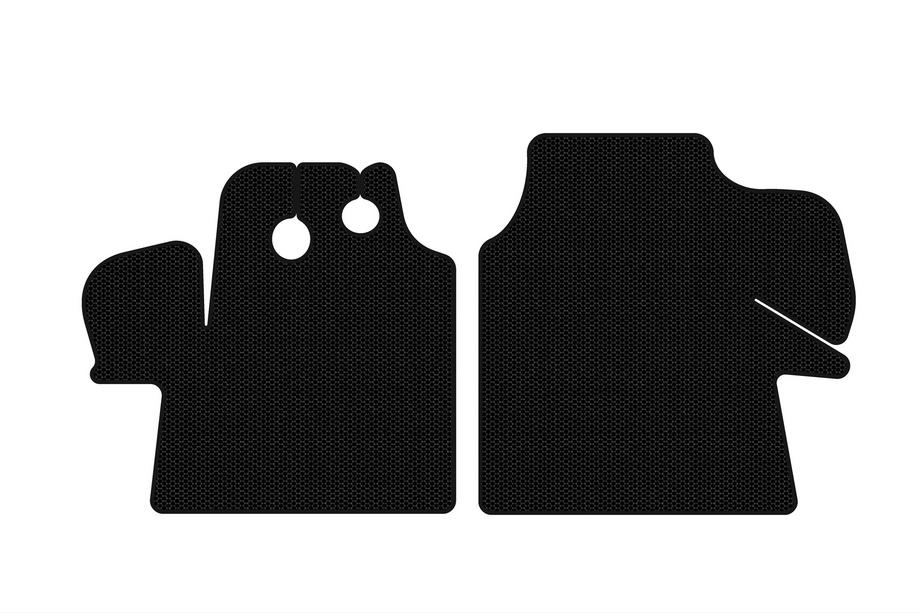 Fiat Ducato 1995-2006 Rubber floor mats Carsuit (2002-2006, black) Image
